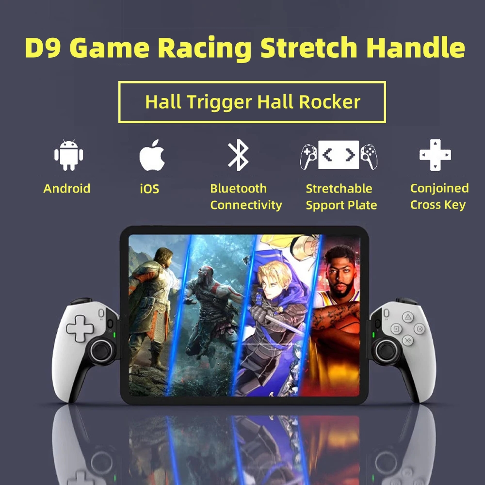 Console Gaming Steam - D9 태블릿 컨트롤러 무선 핸들 스위치