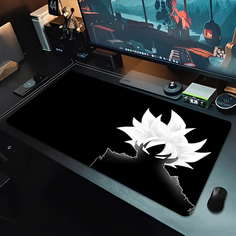 Gaming Console Desk - DBZ 블랙 애니메이션 마우스 패드 드래곤