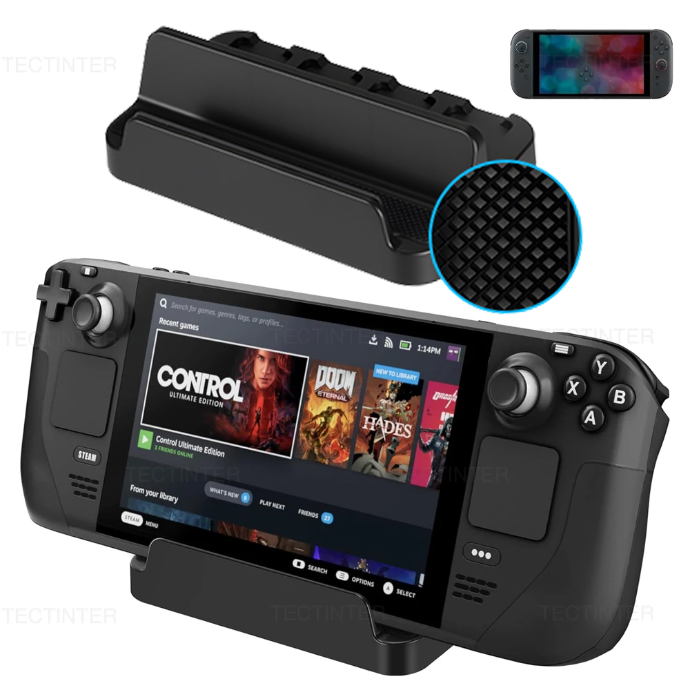 Gaming Console Steam Deck - 닌텐도 스위치/스위치 2/태블릿용 게임 콘솔 홀더