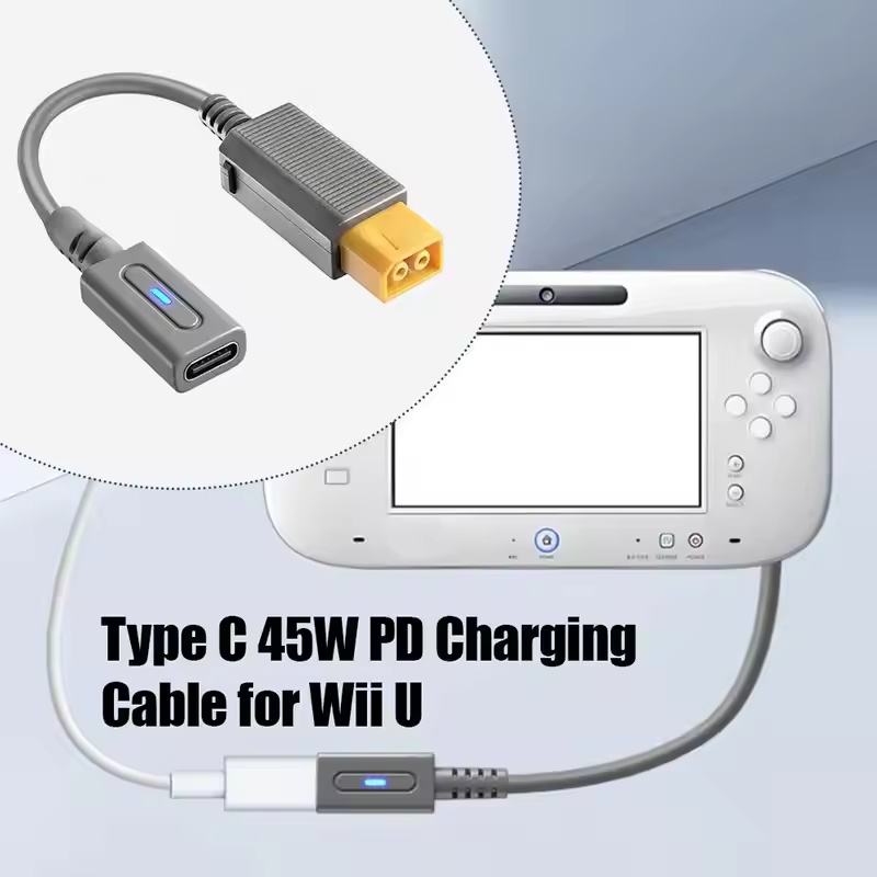 Gaming Console And Controller - Wii U 콘솔용 C타입 45W PD