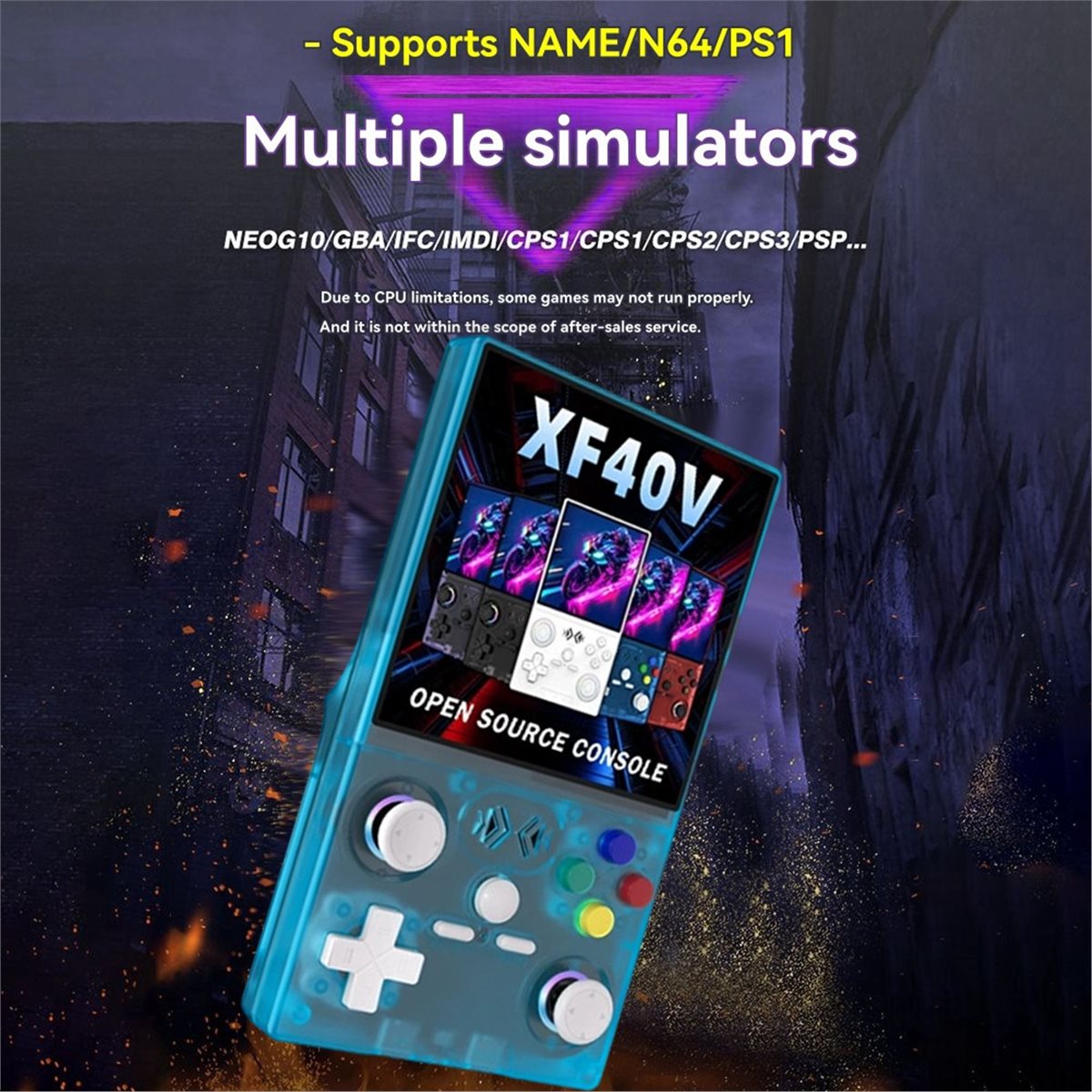 Gaming Console Retro Handheld - A86G NEW XF40V 레트로 휴대용 게임