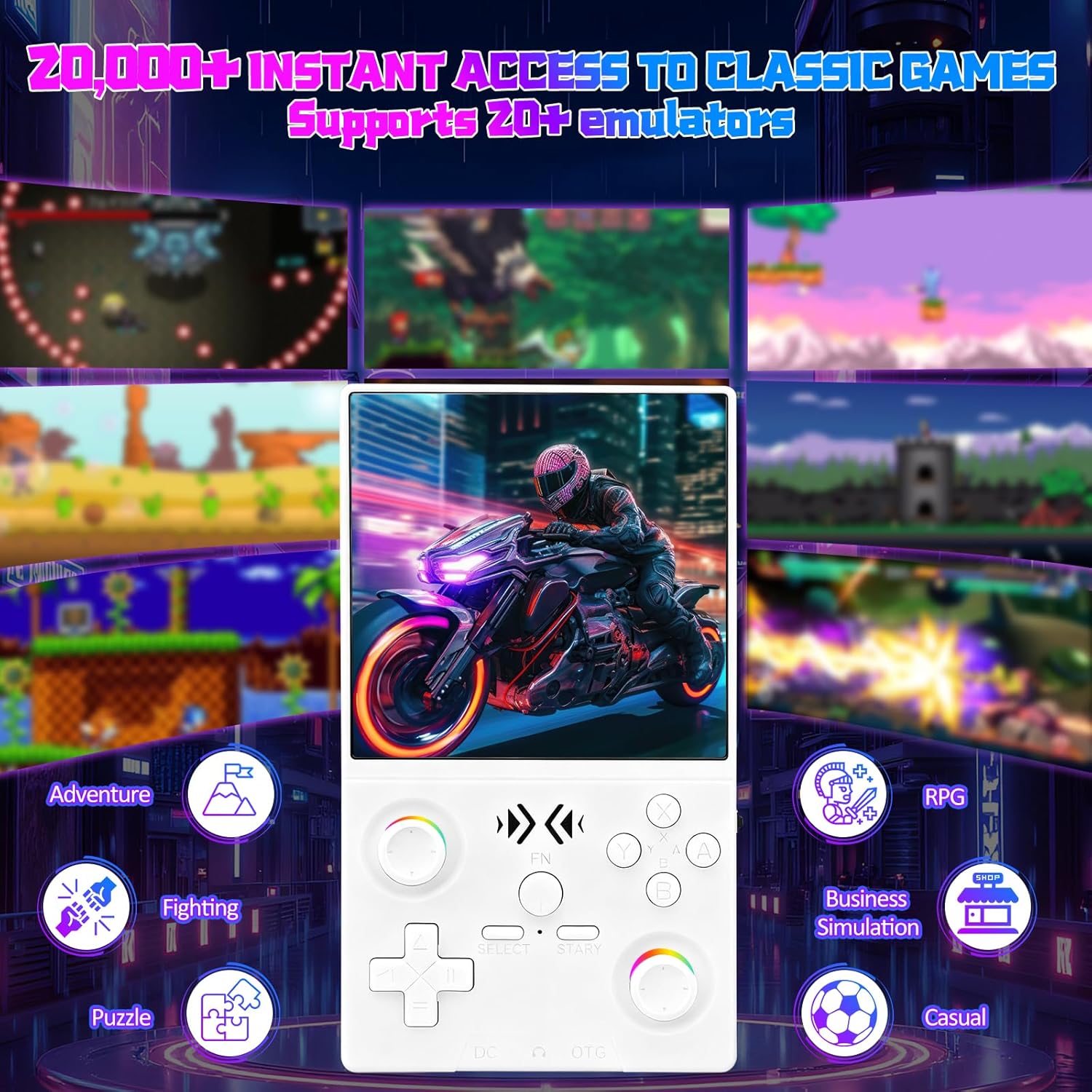 FLLBW XF40V 레트로 휴대용 게임 콘솔 4.0인 - Gaming Console Retro Handheld 리뷰 및 가격