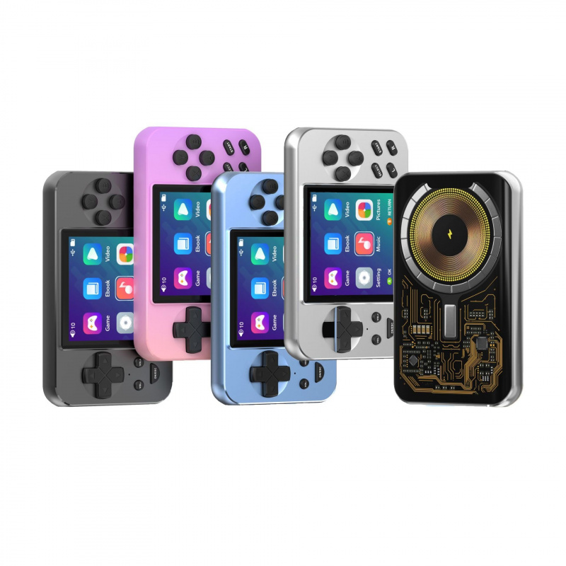 새로운 L9 휴대용 게임 콘솔, 마그네틱 무선 충전 보 - Gaming Console Retro Handheld 리뷰 및 가격