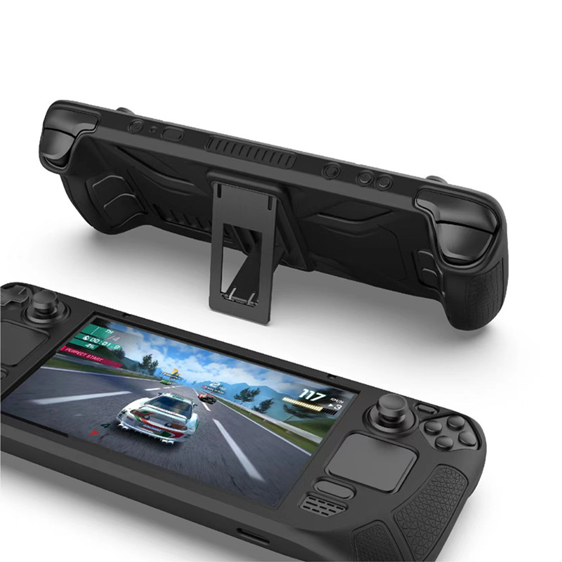 스팀 데크 OLED 게임 콘솔용 실리콘 케이스 브래킷  - Console Gaming Steam 리뷰 및 가격