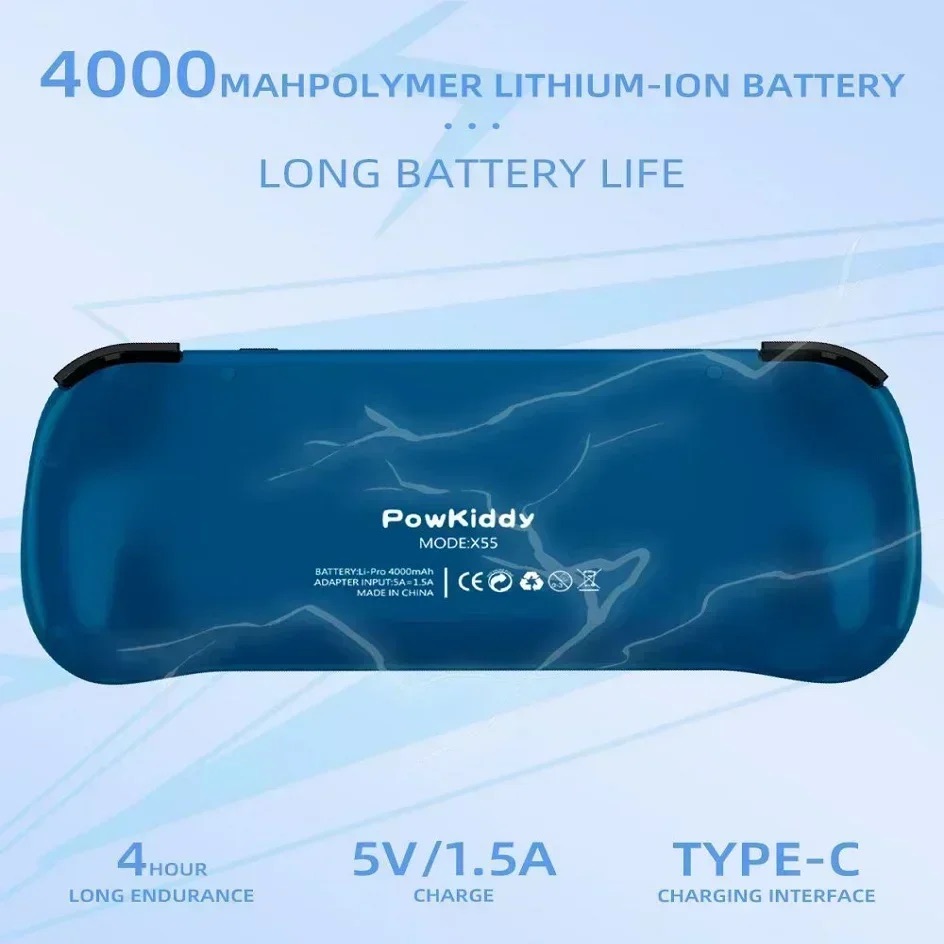 POWKIDDY X55 휴대용 게임 콘솔 레트로 비디오 - Gaming Console Android 리뷰 및 가격