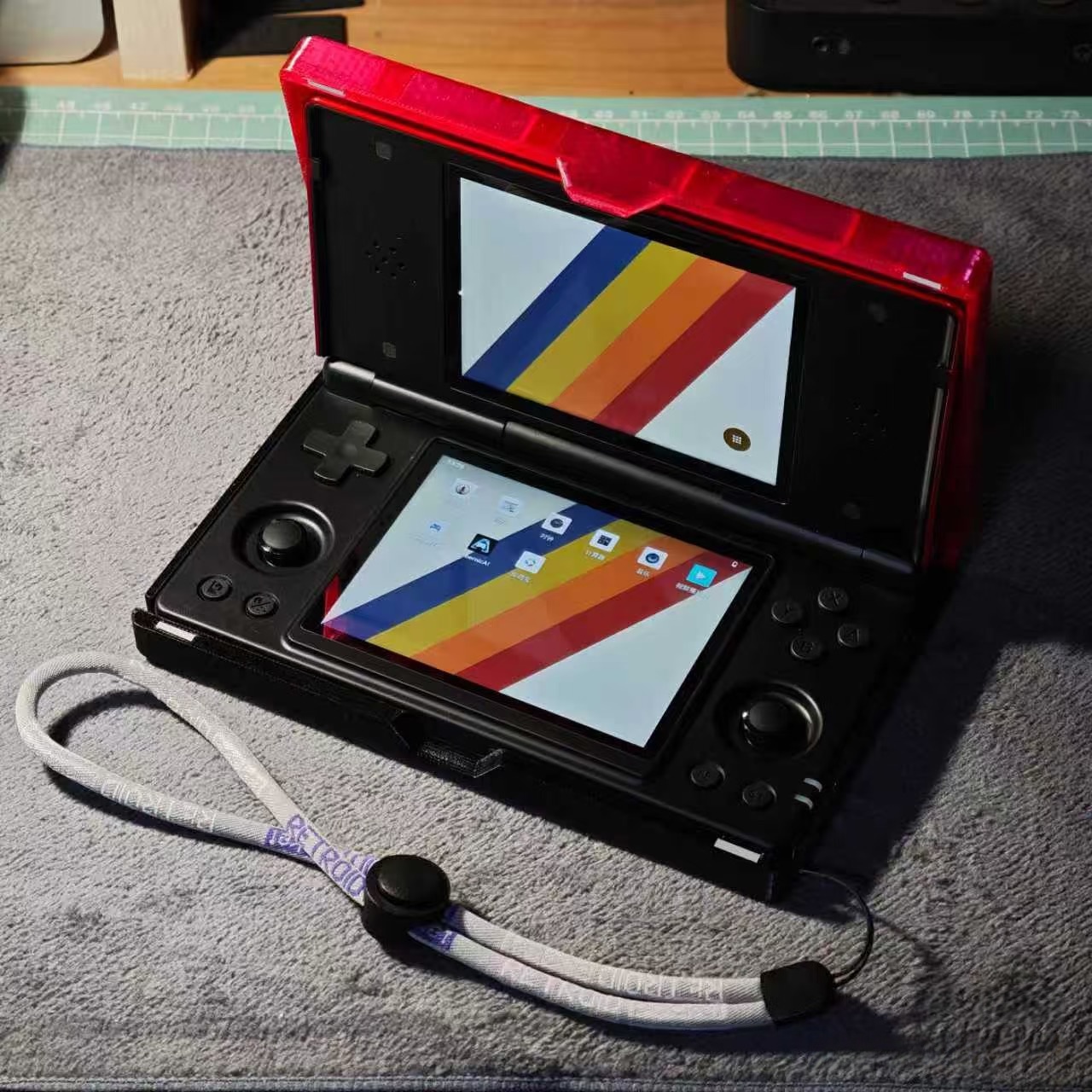 안버닉 RG DS 휴대용 게임 콘솔 4인치 IPS 듀얼 - Gaming Console Android 리뷰 및 가격