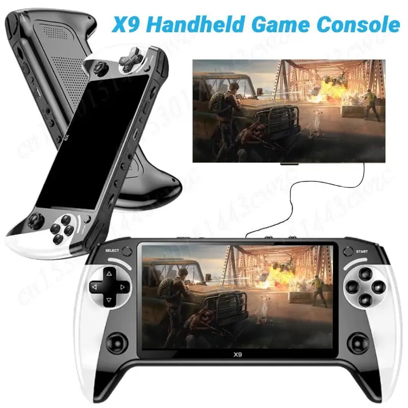 X9 포켓 비디오 게임 콘솔 5.5인치 HD 화면 타입 - Gaming Console Type 리뷰 및 가격