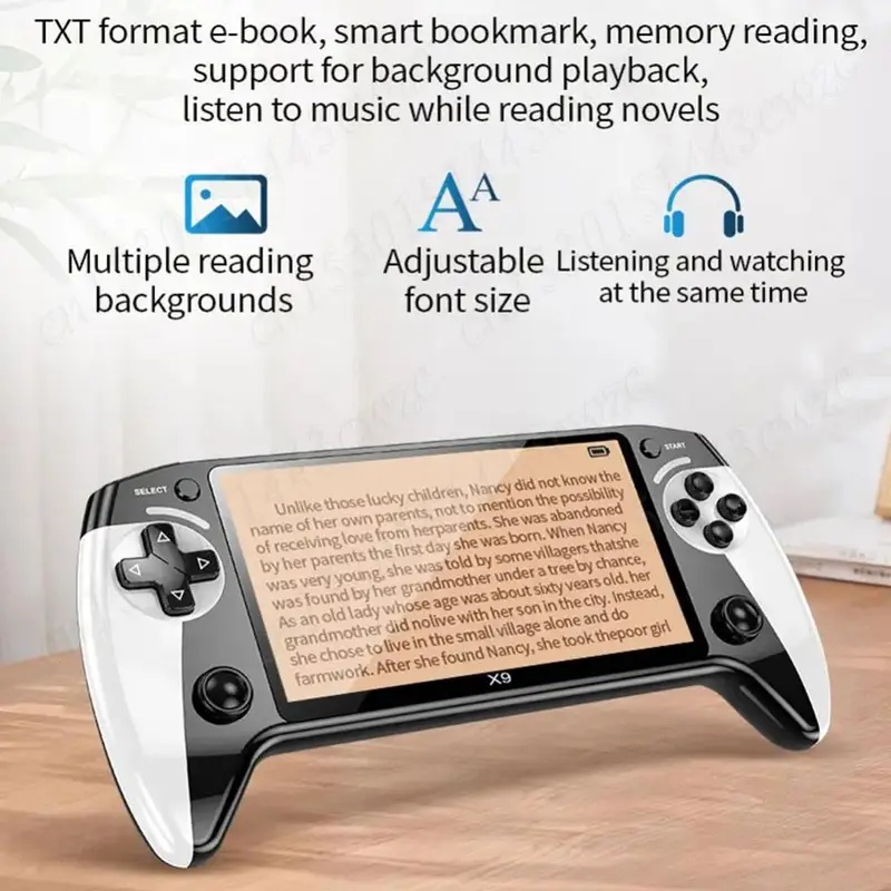 X9 포켓 비디오 게임 콘솔 5.5인치 HD 화면 타입 - Gaming Console Type 리뷰 및 가격