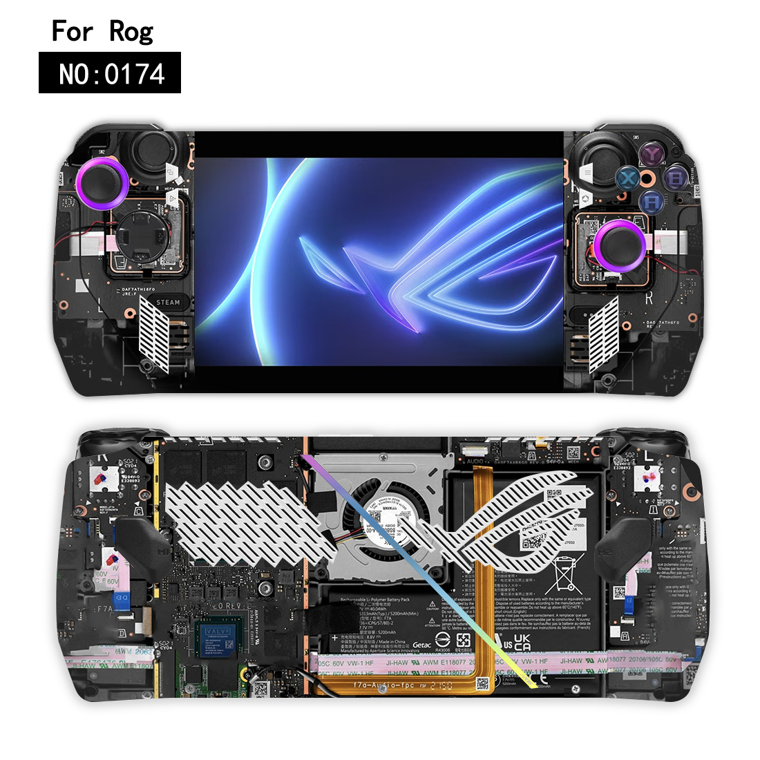 아수스 로그 앨리 콘솔용 새 스티커 커버 케이스 풀 세 - Gaming Console Asus 리뷰 및 가격