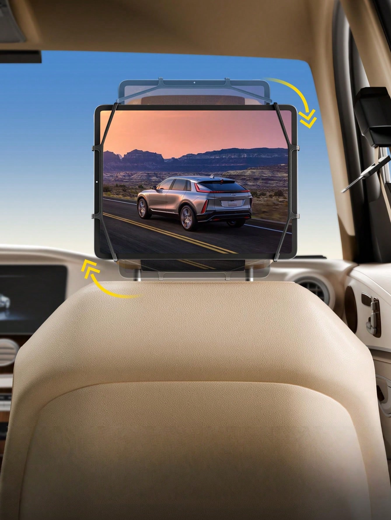 차량용 헤드레스트 태블릿 홀더 – 360 °   회전식 - Gaming Console Android 리뷰 및 가격