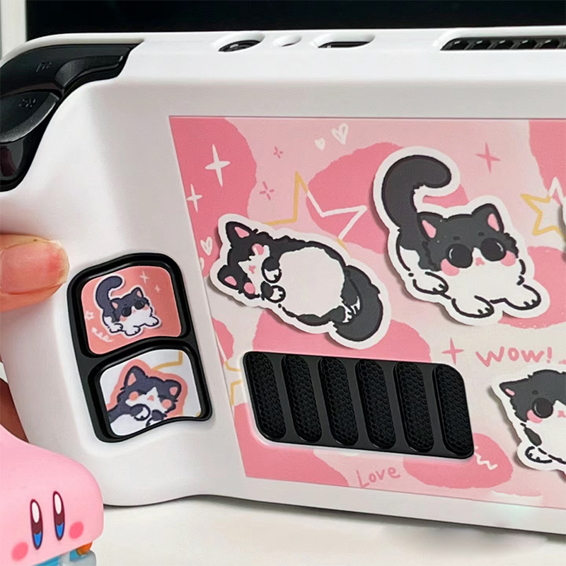 스팀 데크 게임 콘솔을위한 만화 우유 고양이 보호 케이 - Console Gaming Steam 리뷰 및 가격
