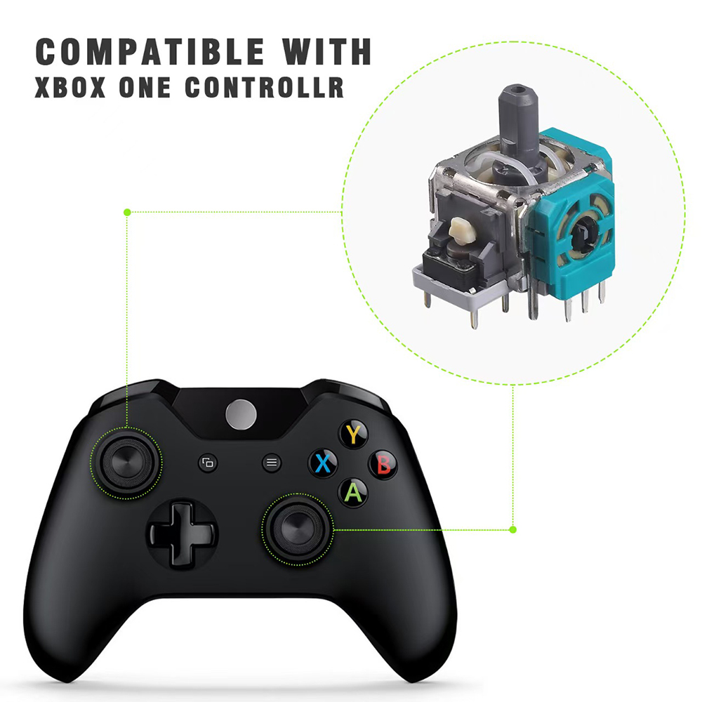 10pcs 교체 3D 아날로그 조이스틱 썸 스틱 수리  - Microsoft Console Xbox Series X 리뷰 및 가격