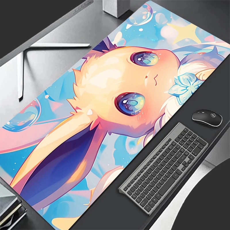 P-포켓몬 이브이 애니메이션 게임용 마우스 패드, PC - Gaming Console Desk 리뷰 및 가격