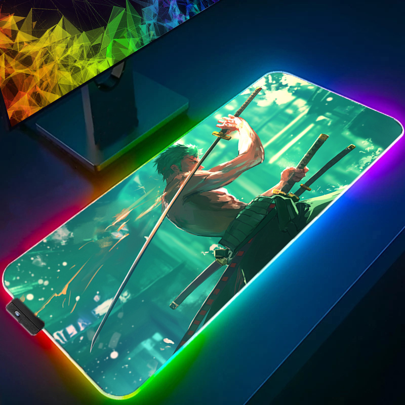 원피스 조로 마우스 패드 RGB 게임 액세서리 Gabi - Gaming Console Desk 리뷰 및 가격