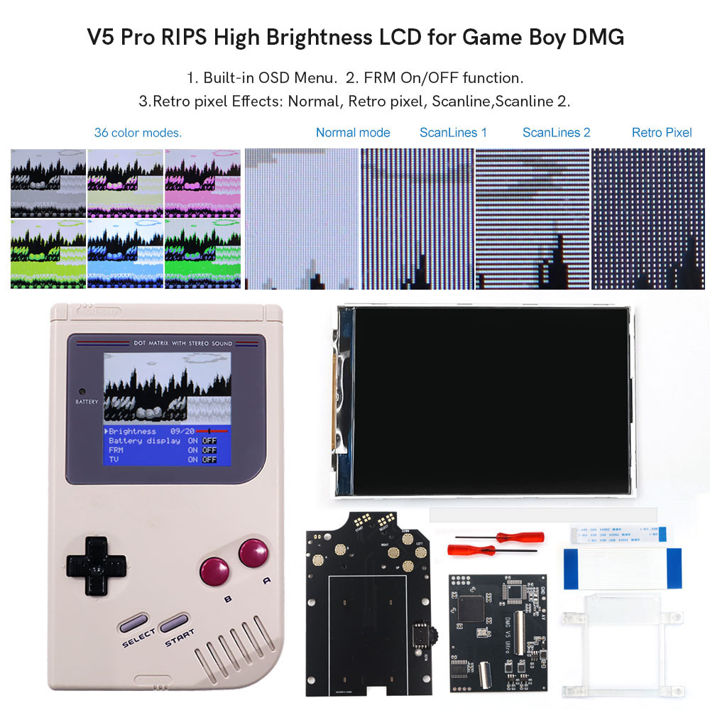 HISPEEDIDO GB Dmg V5 Pro 36컬러  - Gaming Console Gp Pro 리뷰 및 가격