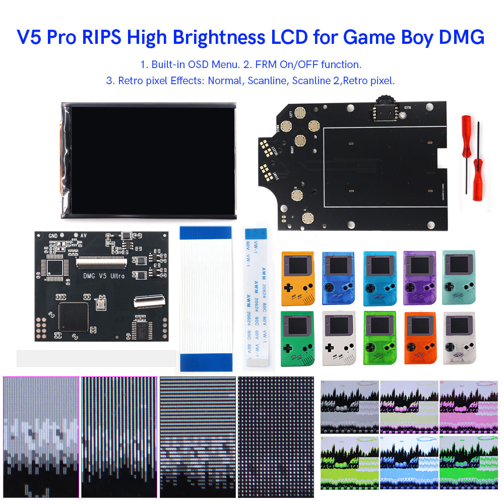 HISPEEDIDO GB Dmg V5 Pro 36컬러  - Gaming Console Gp Pro 리뷰 및 가격