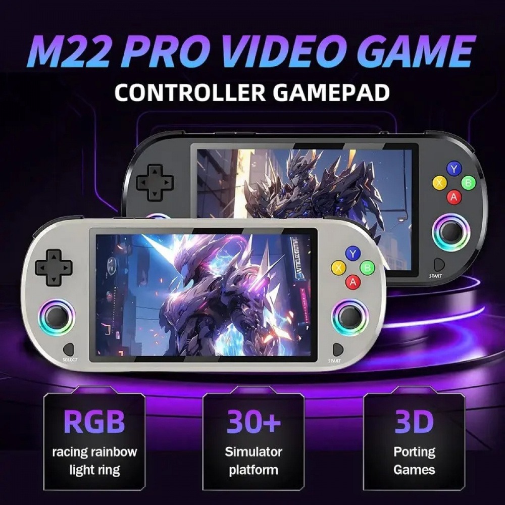 M22 Pro 레트로 휴대용 게임 콘솔 30000+ 게 - Q21 Gaming Console 리뷰 및 가격