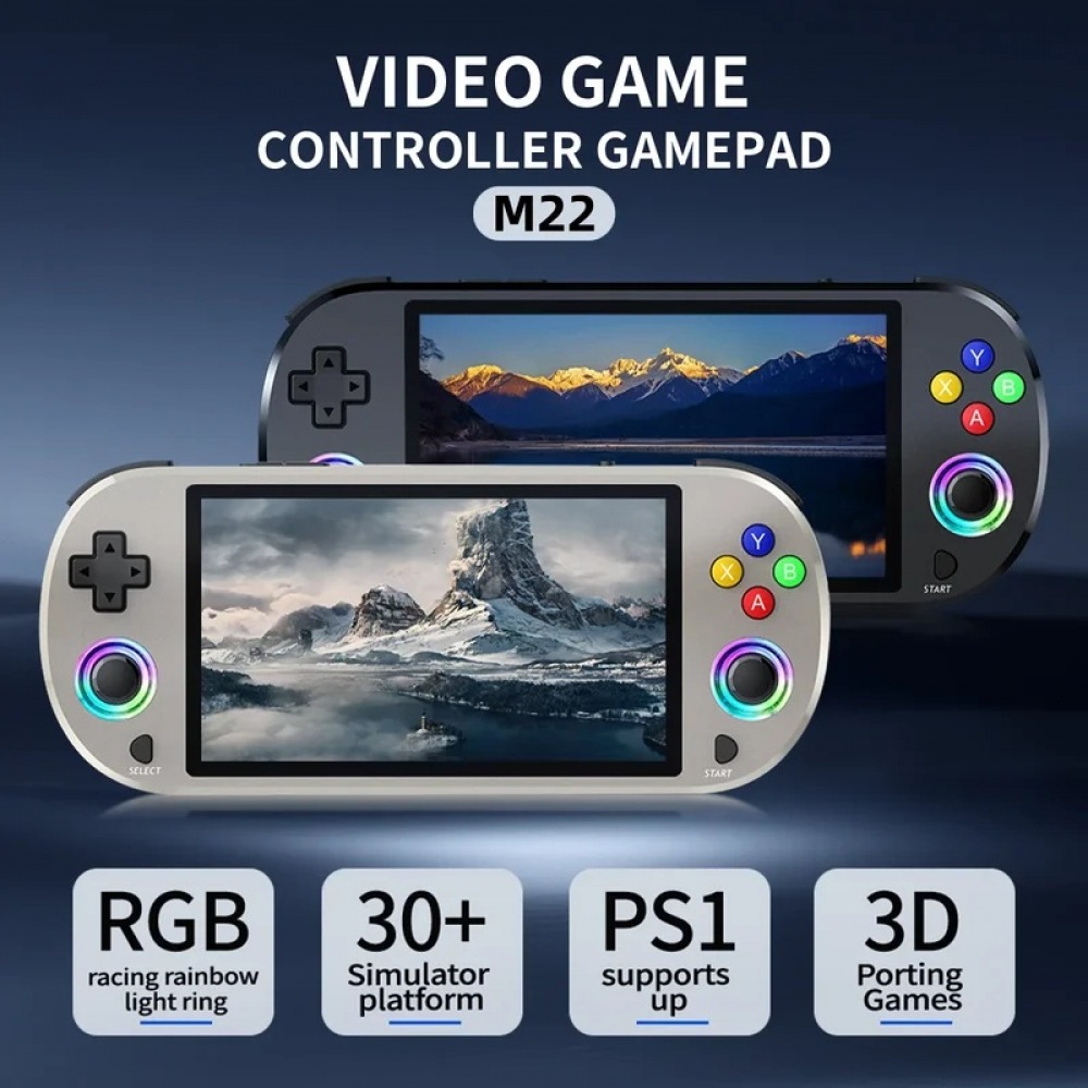 M22 프로 레트로 휴대용 게임 콘솔 5.0인치 HD  - Q21 Gaming Console 리뷰 및 가격