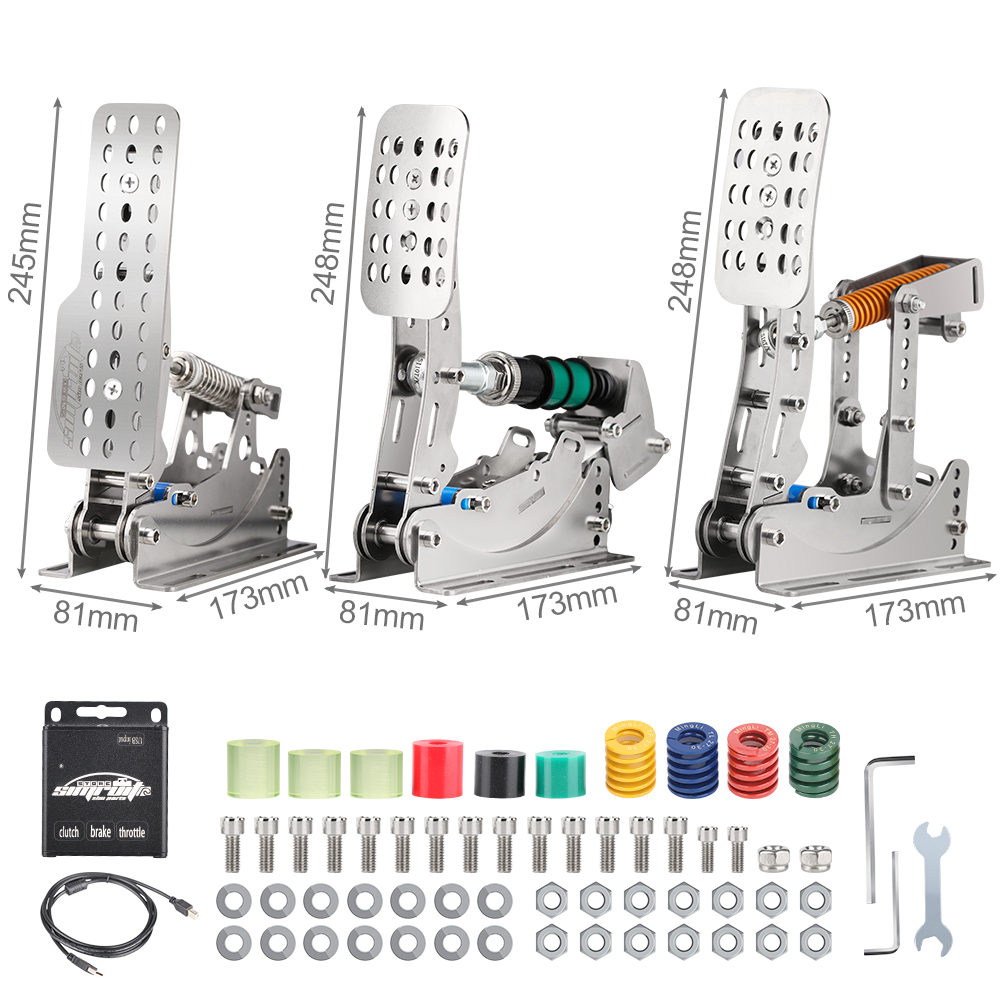 SimRuito Sim Racing LoadCell 페 - Racing Pedal Set 리뷰 및 가격