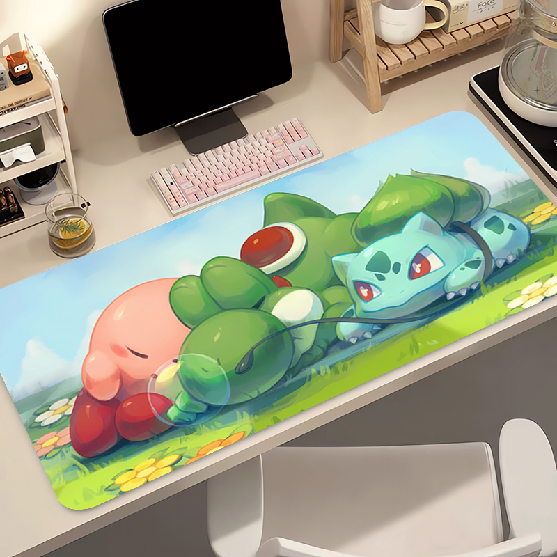 애니메이션 마우스 패드 포켓몬 벌바사우르 대형 게이머  - Gaming Console Desk 리뷰 및 가격