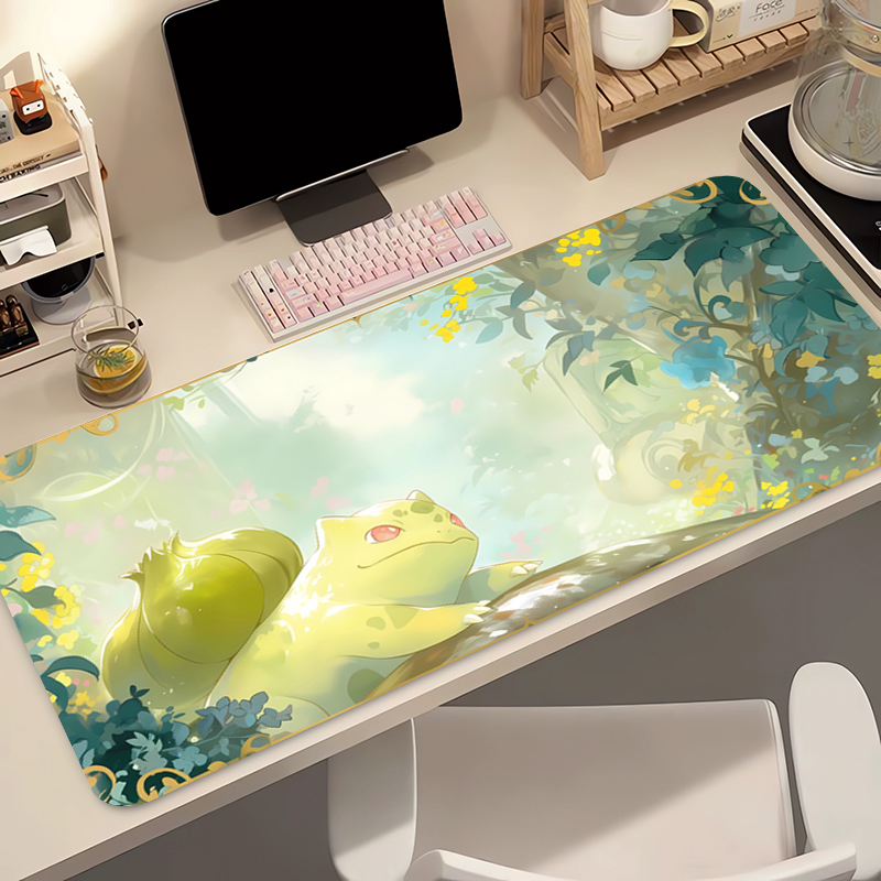 애니메이션 마우스 패드 포켓몬 벌바사우르 대형 게이머  - Gaming Console Desk 리뷰 및 가격