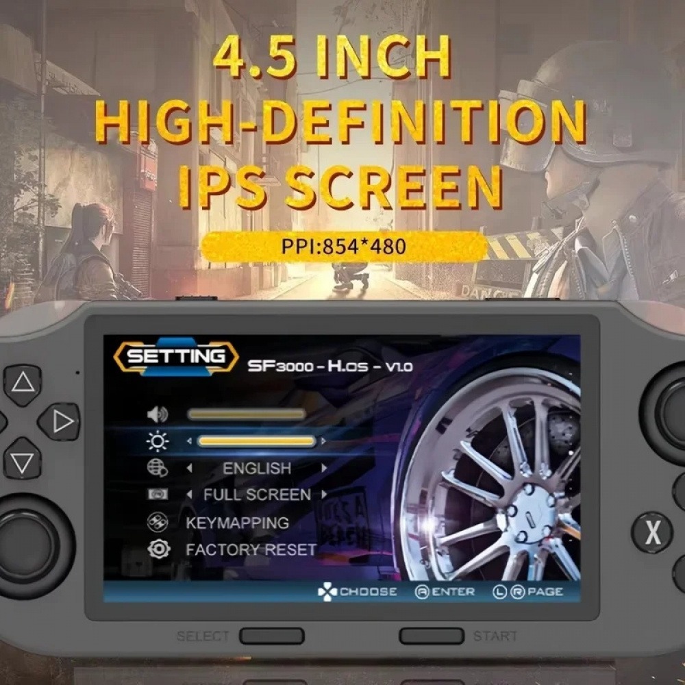 SF3000 레트로 휴대용 게임 콘솔 4.3인치 화면  - Q21 Gaming Console 리뷰 및 가격