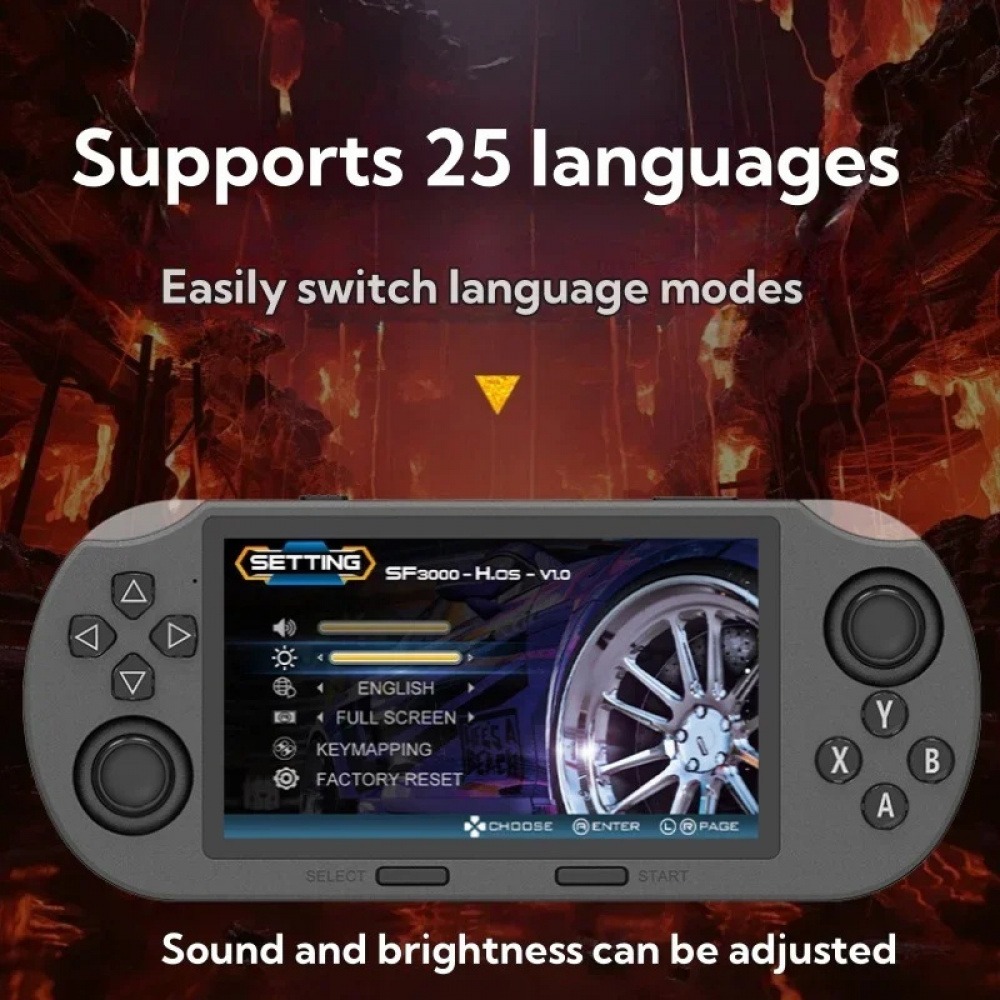 SF3000 레트로 휴대용 게임 콘솔 4.3인치 화면  - Q21 Gaming Console 리뷰 및 가격