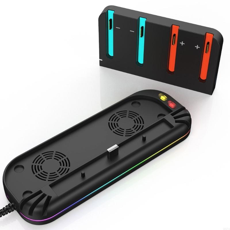 Q6PA 휴대용 도크 팬 및 NS2 컨트롤러 충전기 경 - Gaming Console Design 리뷰 및 가격