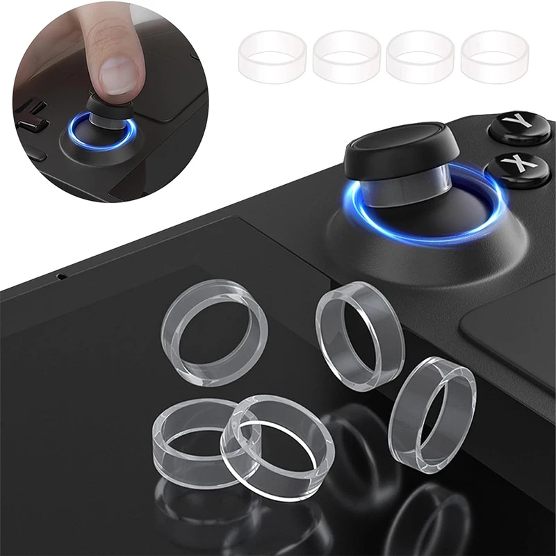 8개의 탄성 실리콘 조이스틱 링은 PS5, PS4, S - Console Gaming Steam 리뷰 및 가격