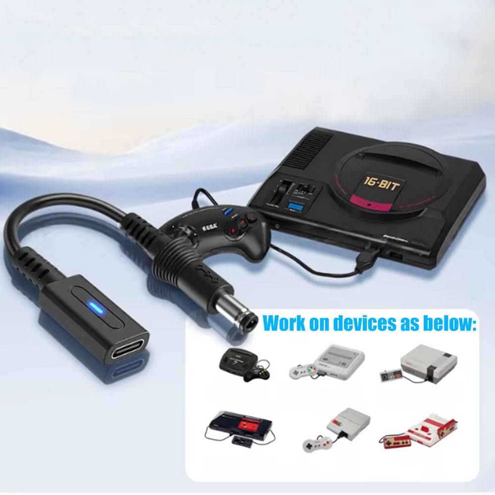 SFC NES NEWFC 전원 케이블 PD 타입 C 충 - Gaming Console And Controller 리뷰 및 가격