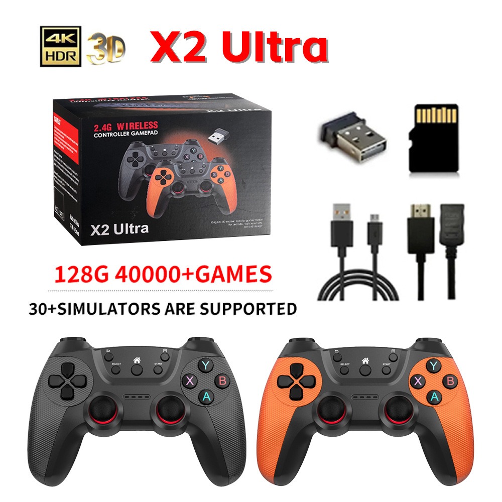 X2 울트라 레트로 게임 스틱 4K, HDMI 플러그  - Gaming Console Retro Handheld 리뷰 및 가격